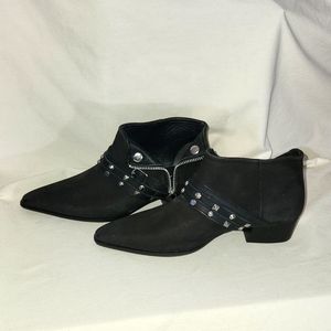 Free People Suede Booties Size 36